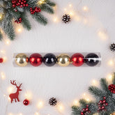 2/3/4//8/12 Inch Mix Color Christmas Ball 6pk,Christmas Tree Decorations Ball Ornaments Balls Xmas Hanging Decorations Holiday Decor, Shiny,Matte,Glitter, Christmas Decorations Home Decor Xmas Tree Topper Christmas Tree Balls
