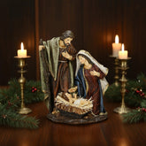 12 Inch Holy Family,Holy Family Nativity Set, Nativity Group Resin Nativity Scene, Nativity Figurines, Holy Night Model, Christmas Religious GiftsHoly Family Nativity Set, Nativity Group Resin Nativity Scene, Nativity Figurines, Holy Night Model