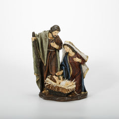 12 Inch Holy Family,Holy Family Nativity Set, Nativity Group Resin Nativity Scene, Nativity Figurines, Holy Night Model, Christmas Religious GiftsHoly Family Nativity Set, Nativity Group Resin Nativity Scene, Nativity Figurines, Holy Night Model