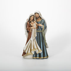 12 Inch Standing Holy Family,Holy Family Nativity Set, Nativity Group Resin Nativity Scene, Nativity Figurines, Holy Night Model, Christmas Religious Gifts
