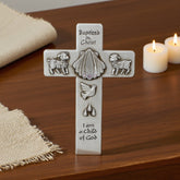 8 Inch Crucifix tabletop- Resin,Crucifix with Stand,Hanging Crucifix, ChristianGifts, Crucifixion,Crucifixion of Jesus