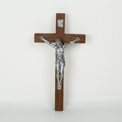 15 Inch Crucifix on wall- Resin,Crucifix with Stand,Hanging Crucifix, ChristianGifts, Crucifixion,Crucifixion of Jesus