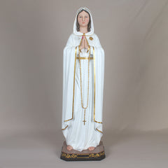 36 Inch Rosa Mystica in resin，Maria Mary Religious Gift , Imagen Virgen Statue, Virgen Mistica Estatua,  Virgen Maria Rosa Mystica Resin Religious Figure