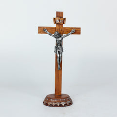 10 Inch Cruxifix on wall- Resin，Crucifix with Stand,Hanging Crucifix, ChristianGifts, Crucifixion,Crucifixion of Jesus