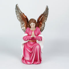 15 Inch Kneeling Angel(Left)  in resin，Prayer figurines angel, Religious Spiritual Gifts, Guardian Angels in resin