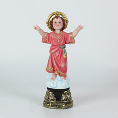 12 Inch Divino Nino in resin，Divine Child Figurine, Religious Statue Resin Table Top Figure, Divine Child Jesus Statue, Statue Figure Divine Child Figurine Catholic Gift, Holy Child Santo Divino Nino Statue